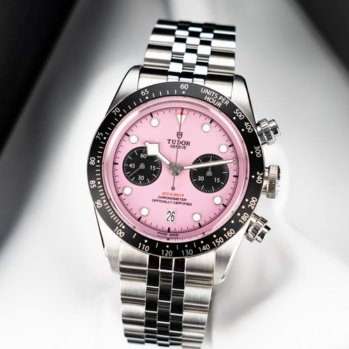 Tudor black bay chrono 79360n - black,