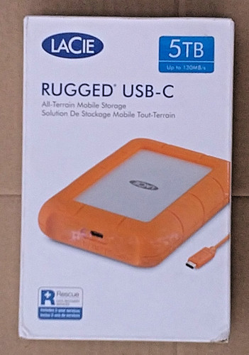 Lacie rugged usb 5tb disco - rugged,