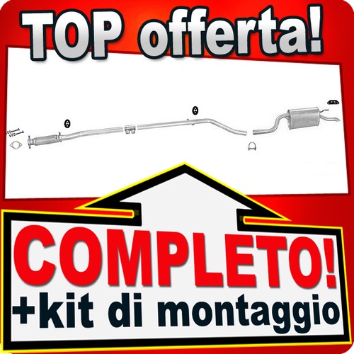 Impianto scarico fiat punto - impianto,