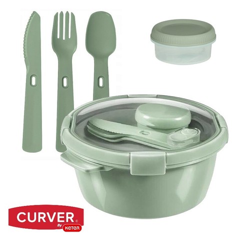 Contenitore portapranzo tondo - contenitore,