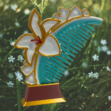Mulan hair comb - mulan,