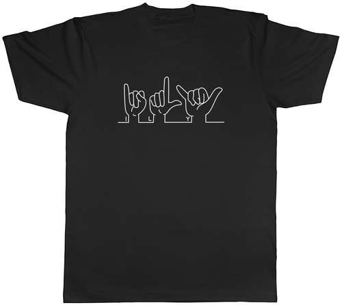 Shirt uomo lingua - uomo, segni