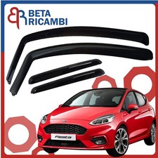 Deflettori Aria Ford Fiesta VII 17 - 23 Antipioggia Antivento Fumè Ant Pos 4PZ