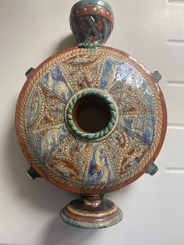 Antico vaso maiolica - , graffito