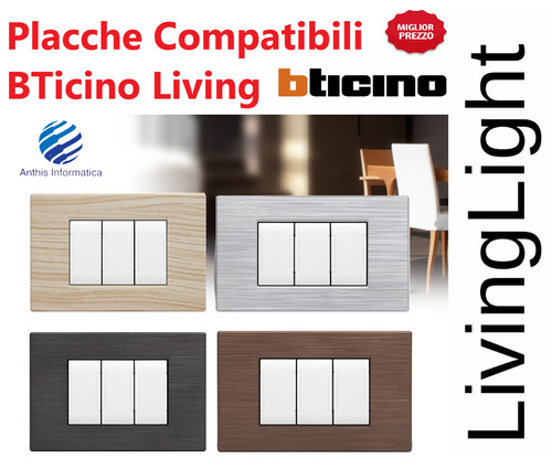 Placche compatibili bticino - placche,