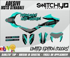 KIT ADESIVI OPACO "BANGER TEAL" compatibile con Yamaha XT 660 X 2007 - 2019