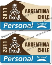 Adesivo decalcomania dakar