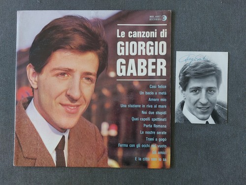 Giorgio gaber canzoni - giorgio,