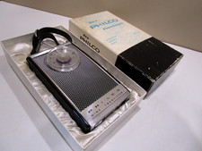Radio portatile Philco 9 transistor modello T90 Powerhouse 9 vintage 1963 con scatola