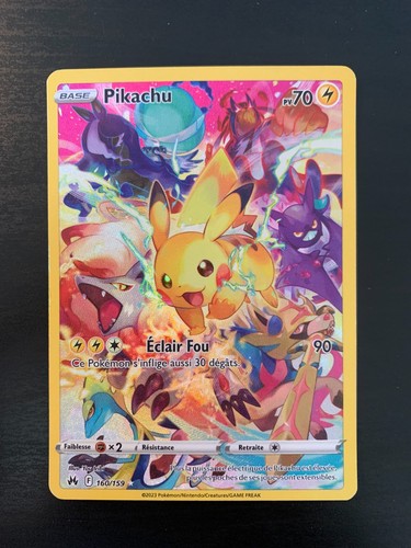 Carte pokémon pikachu - carte, :