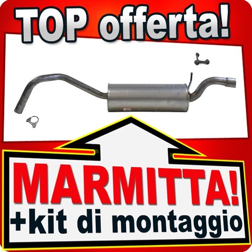 Silenziatore posteriore per - silenziatore, vw