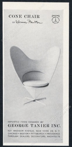 1960 verner panton - cone, chair