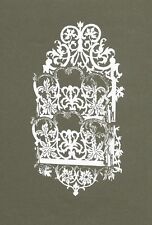 DISEGNO PER  UN PORTA GIORNALE A PARETE CON TRAFORO DELLA AMATI COD. 216