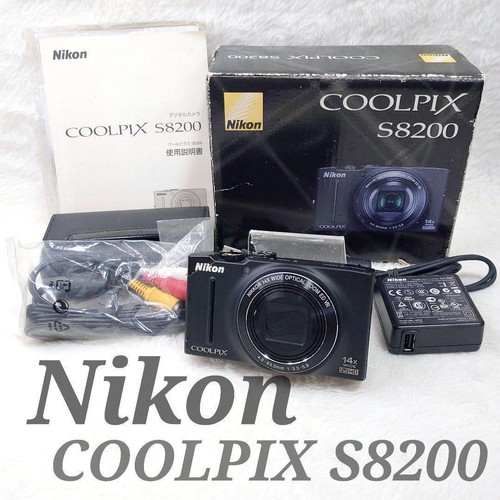 Nikon coolpix s8200 - coolpix, nera