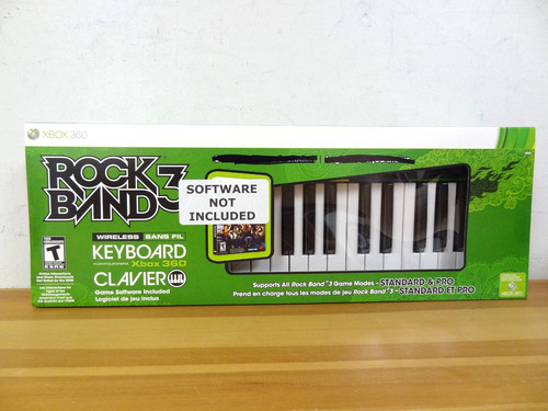 Microsoft xbox 360 rock band - rock,