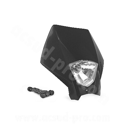 Maschera faro master nera tnt - maschera,