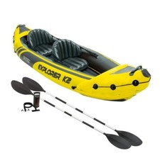  INTEX  68307 Canoa gonfiabile INTEX per due persone EXPLORER K2 Kayak 312 x 91 