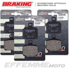 Pastiglie PIAGGIO X9 500 2000 2001 2002 (Kit Ant.+ Post. BRAKING)