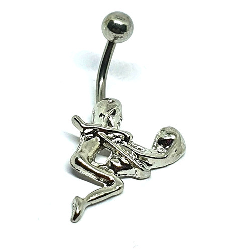 Piercing barra pancia - , ombelico