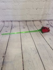 Art Glass Red Rose With Long