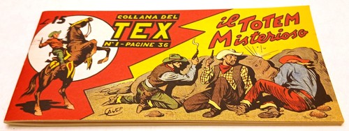 Striscia collana del tex 1 - tex, n.1