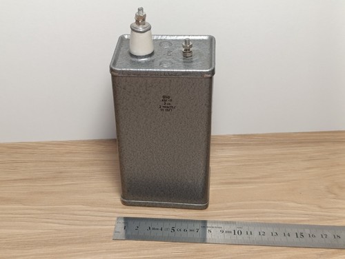 Condensatore olio carta kbg - condensatore,