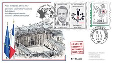 PRES17-11 : FDC "France Présidentielle 2017 / Investiture du Président MACRON" T
