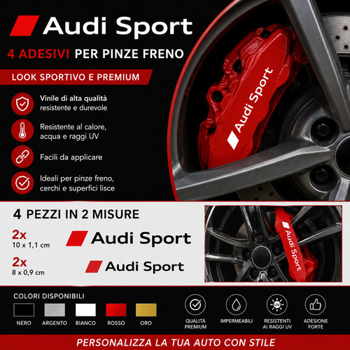 Adesivi audi sport per - audi,