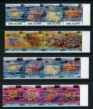Isole Cook Scott #710-713 MNH