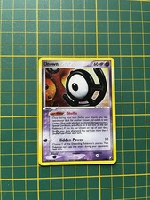 Pokemon  Unown #U/28 Holo EX Unseen Forces 2005 English