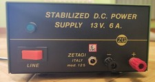 Alimentatore CB Zetagi - Mod.125 - 6 Amp 13 Volt