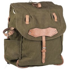 Originale Rumänischer Zaino Esercito 30 L Oliva Esercito Zaino Pelle