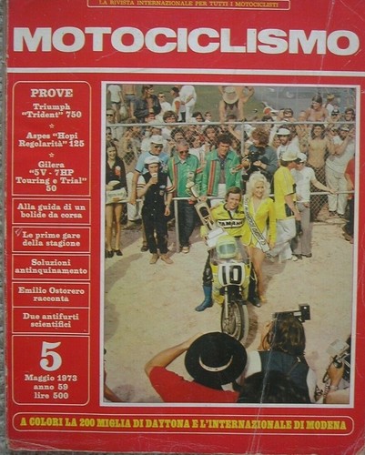 Motociclismo 1973 saarinen - motociclismo,