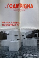 Nicola Carrino Costruttivo '96 XL edizione premio Campigna