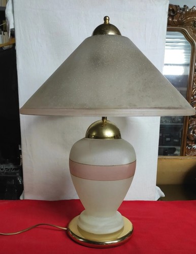 Lampada tavolo vetro - tavolo, in