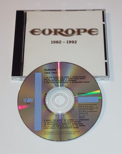 1982 1992 europe - 1982-1992, (cd