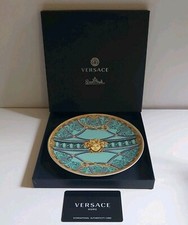 Versace Rosenthal - La Scala del Palazzo Verde Piatto Piano 18 cm.  con scatola