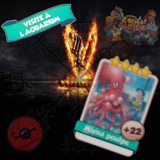 Mama poulpe x 1 carte coin master