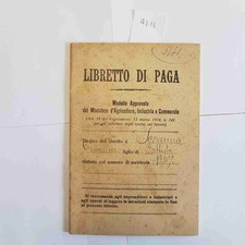 Libretto paga operaio - libretto,