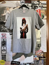 T-Shirt Supreme Playboi Carti Grigio Melange |taglia S | NUOVO