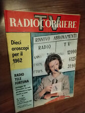 RADIOCORRIERE TV N. 1 - 1961 -  RADIO TELE FORTUNA IN COPERTINA
