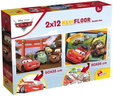 Disney: Lisciani - Puzzle Supermaxi 2 X 12 Cars - AA.VV.
