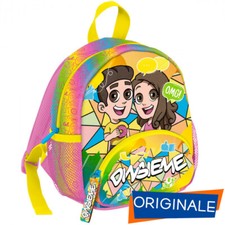 Zaino Zainetto Asilo Dinsieme Rosa Seven per Bambini