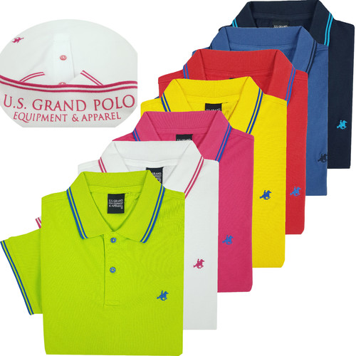 Polo uomo manica - polo, con