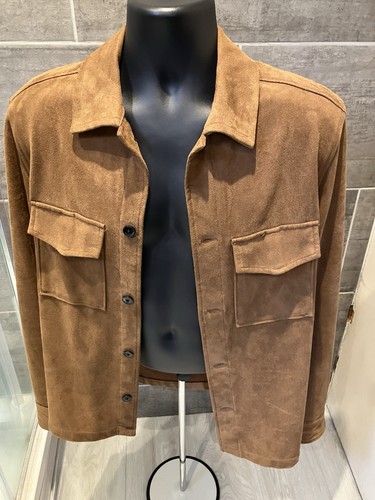 Giacca casual uomo marrone