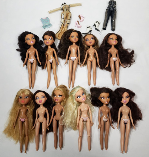 Bambole bratz lotto mga - 11,
