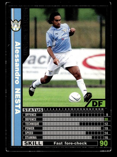 Alessandro nesta panini wccf - panini,