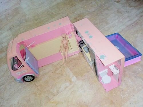 Barbie mattel camper - mattel, party