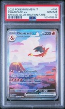 Pokemon-Charizard ex 199/165 special illustration rare - PSA 10 - MEW 151-ITA