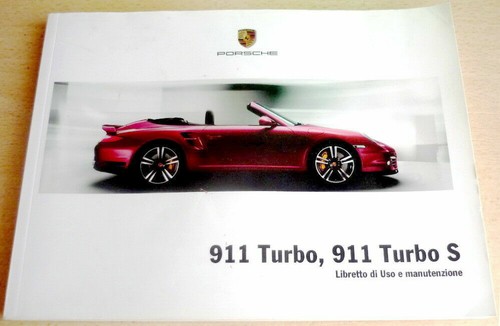 Uso manutenzione porsche - uso,